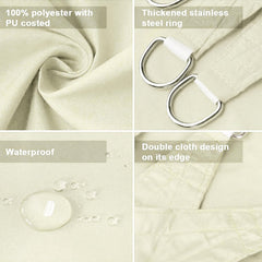 DRIPEX vodoodporno pravokotno senčilo - 4 × 6 m