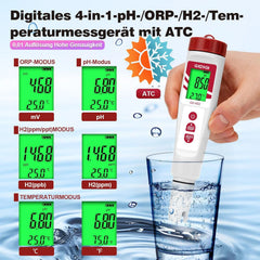 GIDIGI merilnik H2, pH, ORP in temperature vode