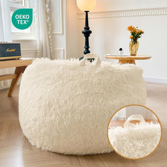XEGE prevleka za bean bag iz pliša za shranjevanje plišastih igrač 300L