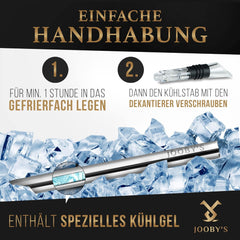 JOOBY’S paličica za hlajenje vina z izlivnikom - komplet 3-delni