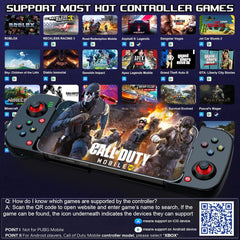 MEGADREAM Brezžični Gamepad Krmilnik Za Mobilne Igre za iOS/Android/PC