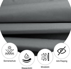 SUNNY GUARD trikotno vodoodporno senčno jadro – 3 × 3 × 4,25 m