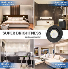 5x CLOKSH 85mm LED vgradni reflektor - 5 W
