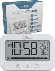 VULTEC Digitalni higrometer s timerjem za prho