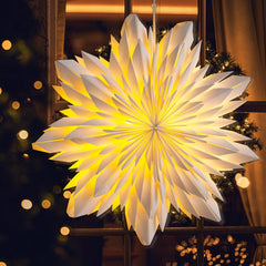 EANLOLY 3D LED božična zvezda iz papirja