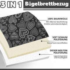 POTTWAL M prevleka za likalno desko 30–35 × 108–115 cm