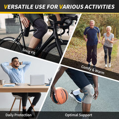 CAMBIVO Kompresijski opornici za koleno - 2 kosa, XL