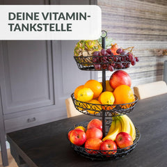 CHEFARONE kovinska večnivojska sadna etažerka