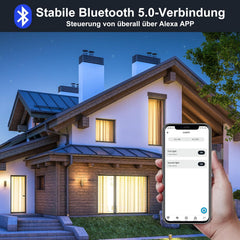 4x DUSKTEC nastavljiva pametna LED žarnica E27 12W 1000lm