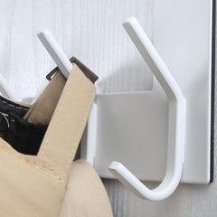 Notranji vratni obešalnik iz nerjavečega jekla s 6 kavlji