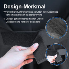 VNIERXFUL vodoodporna zaščitna prevleka za žar -  60 × 30 × 40 cm