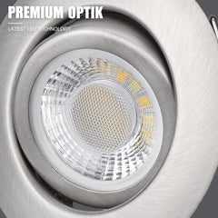 6x CLOKSH 85 mm LED vgradni reflektor 6 W IP44