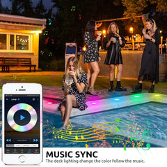 FVTLED 31 mm WiFi RGB Vgradne Talne LED Svetilke – Set 10 kos