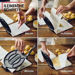 UNO CASA litoželezna stiskalnica za tortilje