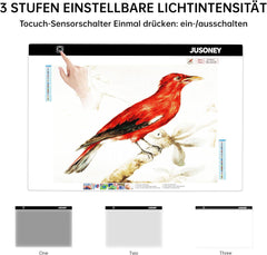 JUSONEY Svetlobna A3 podloga za risanje in ustvarjanje