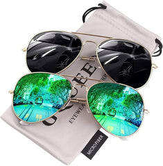 GQUEEN polarizirana aviatorska sončna očala z UV400 zaščito