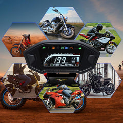 Geloo univerzalni merilnik hitrosti za motorna kolesa z nosilcem