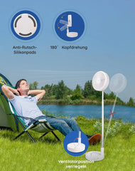 PRIMEVOLVE teleskopski USB ventilator