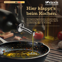 2x VELUXIS steklenica za olje in kis 500ml