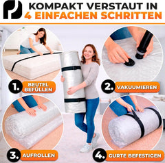 PACKDUDE vakuumska vreča za vzmetnico do 200 × 100 cm