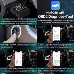 ILC brezžični WiFi OBD2 diagnostični čitalnik kode napak