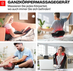 ESSY Shiatsu masažer za vrat, ramena in hrbet z ogrevanjem