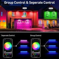 T-SUNUS RGB LED reflektor z Wi-Fi in Bluetooth IP66