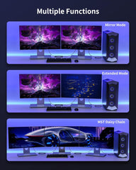 SILKLAND Display Port 1.4 Kabel 5 m – 8K UHD, 4K 144Hz, 2K 240Hz, HDR, G-Sync & FreeSync