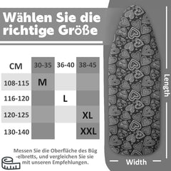 POTTWAL M prevleka za likalno desko 30–35 × 108–115 cm