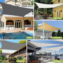 LOVE STORY Vodoodporno senčno jadro - 4×4 m