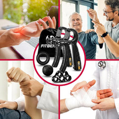FITBEAST komplet 5 pripomočkov za krepitev prijema