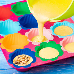 R HORSE silikonski model za peko kolačov – motiv rože