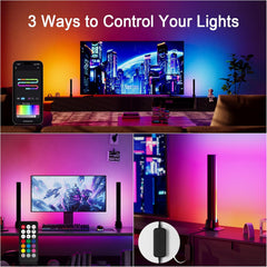 USTELLAR LED RGB osvetlitev za TV in gaming – 42 cm