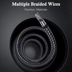 JUCONU HDMI kabel za iPhone na TV, 2 m, črn