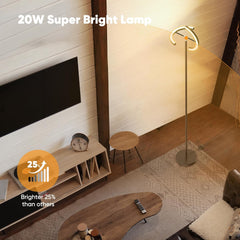 SIBRILLE vrtljiva talna svetilka z 3 barvnimi temperaturami in nočnim načinom