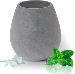 AMAZY savna jajce iz naravnega milnega kamna za infuzije z mentolovimi kristali in olji