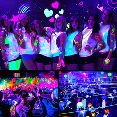 LITAKE 30 W komplet 2 UV LED reflektorjev v vijoličnem tonu za zabave