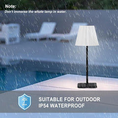 Prenosna LED namizna svetilka na baterije in dotik