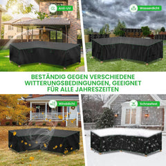 PATWING L zaščitna prevleka za vrtno garnituro - 215 x 215 cm