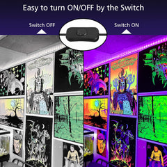 T-SUNUS 30 W LED UV reflektor – komplet 2 kosov