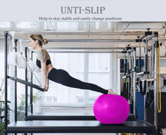 GOONIDY Velika Mehka Pilates Žoga za Vadbo, Nosečnost in Ritmično Gimnastiko