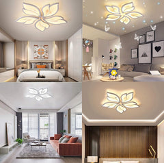 Zatemnljiva LED stropna svetilka – 40 W, upravljanje z daljincem in aplikacijo