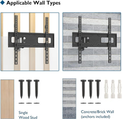 BONTEC stenski gibljiv nosilec za TV 27–55” - do 35 kg
