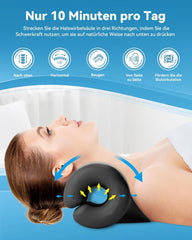 BLABOK raztezalnik za vrat in ramena – ergonomski pripomoček za sprostitev mišic in lajšanje napetosti