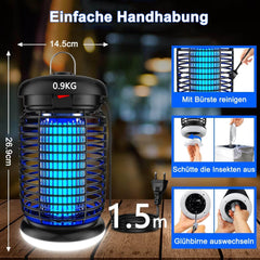 WUEAOA 4200 V električni uničevalec insektov z LED svetilko