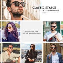 GQUEEN komplet 2 polariziranih sončnih očal z UV400 zaščito