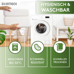 SILVERRACK Mehka Kopalna Blazina za Kad z Vakumskimi Priseski