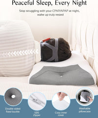 JOYNOX CPAP ortopedski vzglavnik iz memory pene za spalno apnejo in CPAP maske
