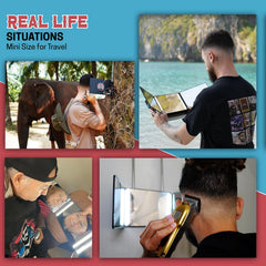 LIPFISBARBERSHOP.COM tridelno ogledalo 360 za samostojno striženje