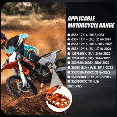 JFG RACING CNC stopalke za motor KTM SX/XC